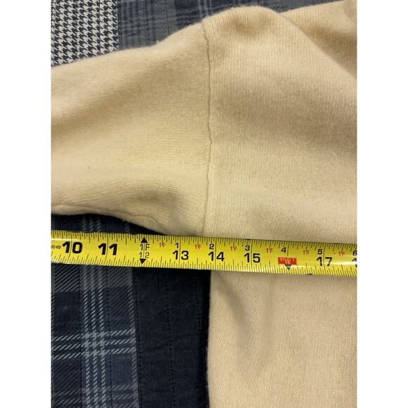 VTG 80s Victorias Secret White Label Lambswool Robe USA Pockets Womens One Size - Picture 9 of 14